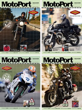 De vier MotoPort Magazines van 2008